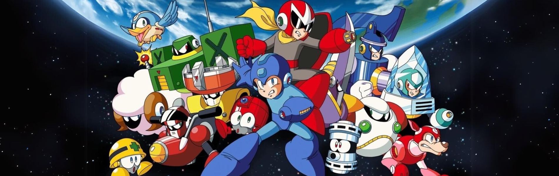 Mega Man Merch Banner - Mega Man Store