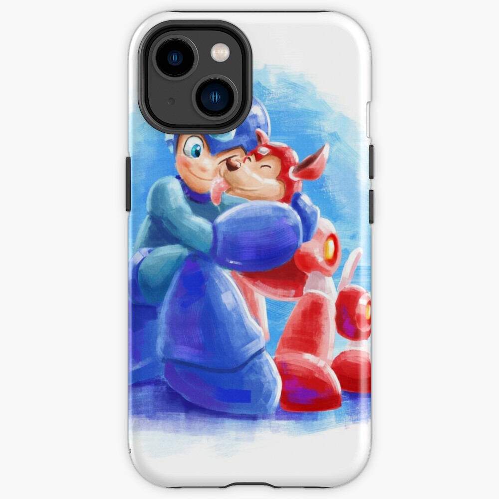 Megaman And Rush Iphone Case - Mega Man Store