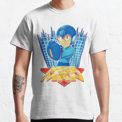 ssrcoclassic teemensfafafaca443f4786front altsquare product1000x1000.u1 24 - Mega Man Store