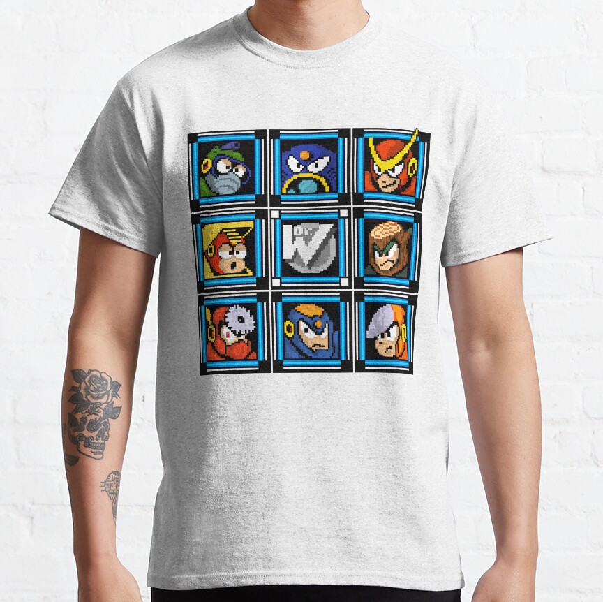 ssrcoclassic teemensfafafaca443f4786front altsquare product1000x1000.u1 26 - Mega Man Store