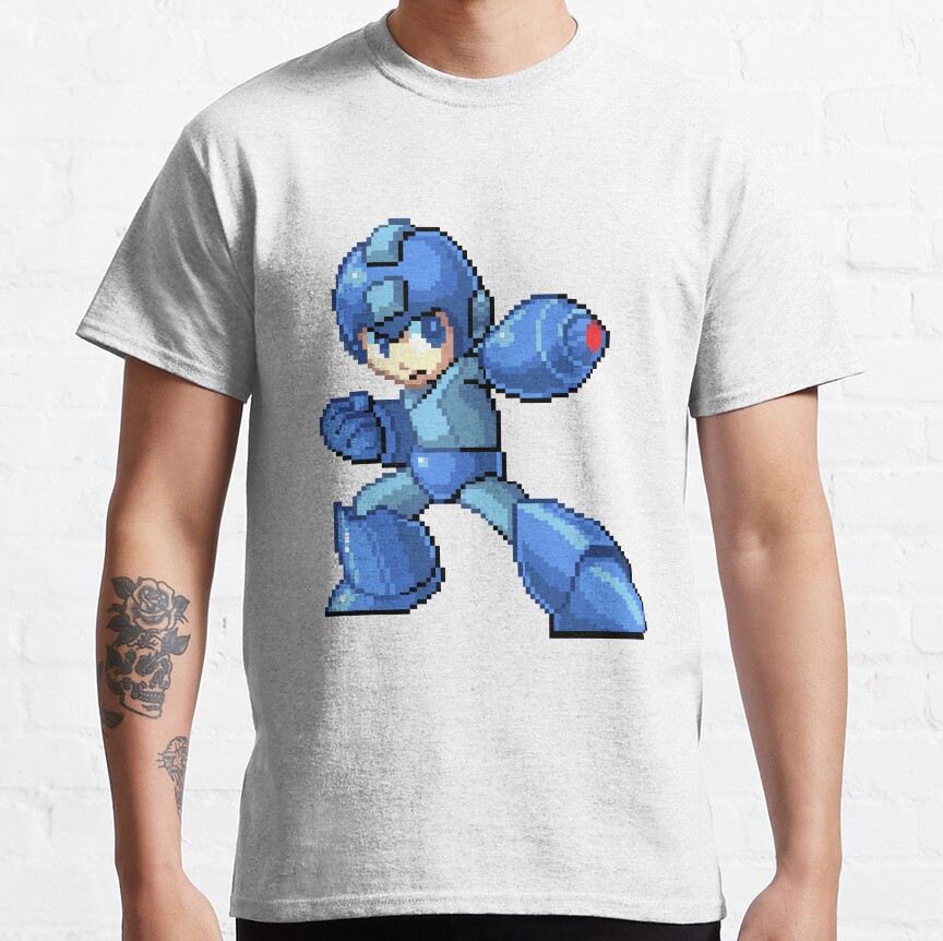 ssrcoclassic teemensfafafaca443f4786front altsquare product1000x1000.u1 38 - Mega Man Store