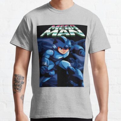 ssrcoclassic teemensheather greyfront altsquare product1000x1000.u1 32 - Mega Man Store