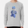 ssrcolightweight sweatshirtmensheather greyfrontsquare productx1000 bgf8f8f8 3 - Mega Man Store