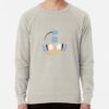 ssrcolightweight sweatshirtmensoatmeal heatherfrontsquare productx1000 bgf8f8f8 1 - Mega Man Store