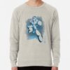 ssrcolightweight sweatshirtmensoatmeal heatherfrontsquare productx1000 bgf8f8f8 25 - Mega Man Store