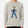 ssrcolightweight sweatshirtmensoatmeal heatherfrontsquare productx1000 bgf8f8f8 38 - Mega Man Store
