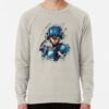 ssrcolightweight sweatshirtmensoatmeal heatherfrontsquare productx1000 bgf8f8f8 39 - Mega Man Store