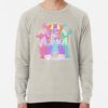 ssrcolightweight sweatshirtmensoatmeal heatherfrontsquare productx1000 bgf8f8f8 40 - Mega Man Store