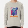 ssrcolightweight sweatshirtmensoatmeal heatherfrontsquare productx1000 bgf8f8f8 44 - Mega Man Store