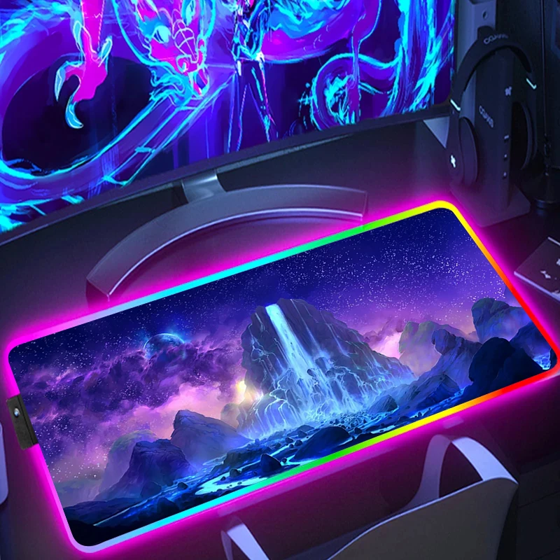 Outer Wilds Gamer Keyboard Rgb Mouse Pad